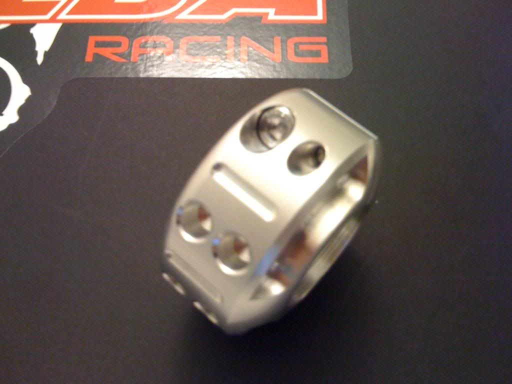 Raptor 125 250 350 660 Double Locking Axle Nut Billet Aluminum Alba Racing